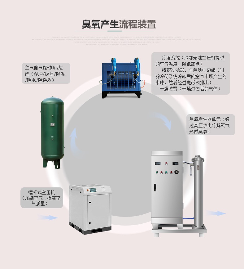 廣州佳環(huán)出口日本臭氧發(fā)生器200克氧氣臭氧機(jī)